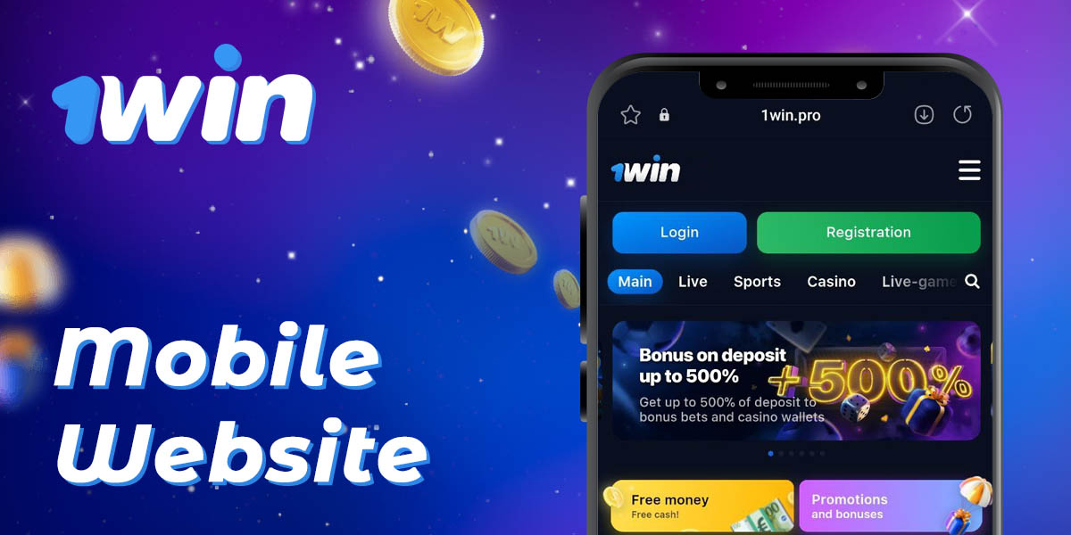 How 1Win users from India can start betting with the mobile version of the site
