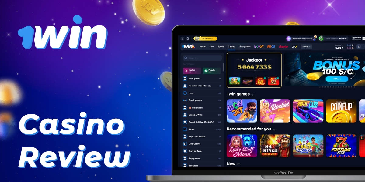 Online casino review at 1Win India