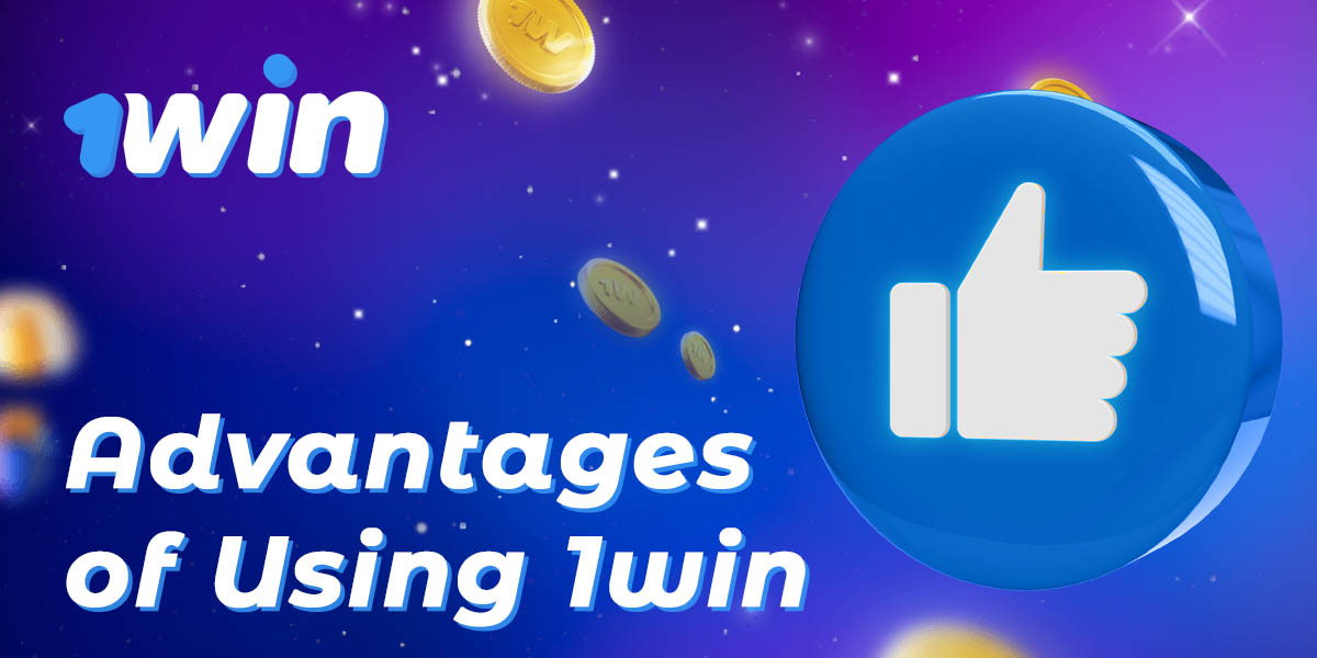 List of benefits of online bookmaker 1Win for cricket betting
