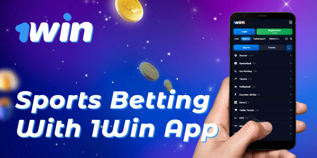 Features of sports betting in 1Win mobile app 
